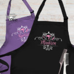 Personalized Hair Stylist Hairdresser Apron<br><div class="desc">Personalized Custom Apron for a hairdresser,  hairstylist,  or cosmetologist. Perfect gift for a holiday,  special birthday,  Mother's Day gift or thinking of you gift.</div>