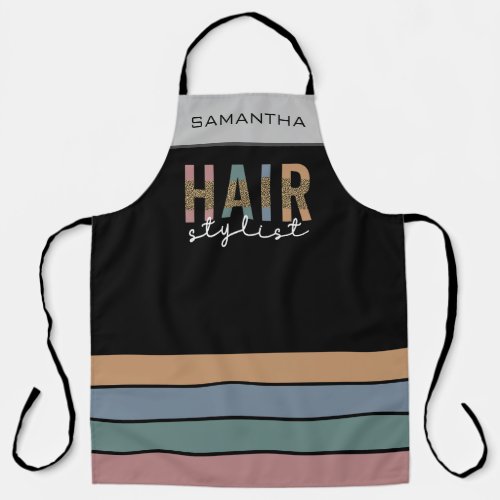 Personalized Hair stylist Hairdresser Apron