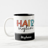 Creative 3D Scissors Coffee Mug Cool Hair Stylist Gift Idea