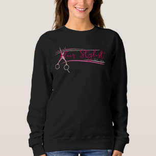 Personalized Hair Stylist Sweatshirt