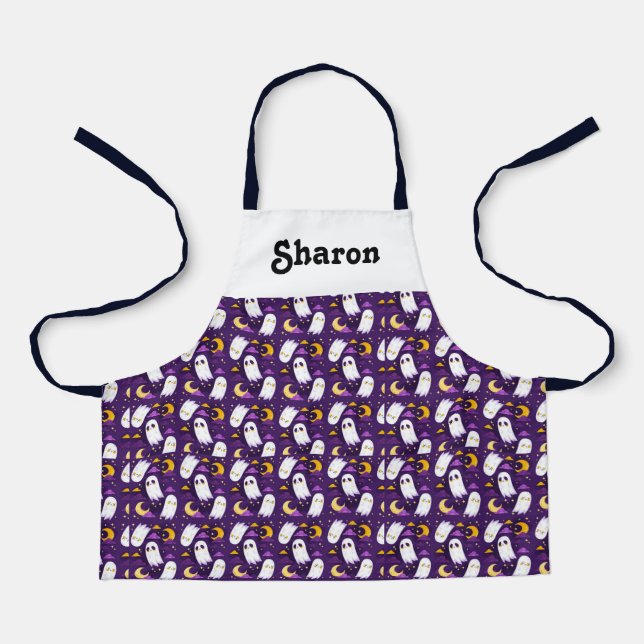 Personalized Halloween Apron for kids (Front)