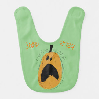 Personalized Halloween Baby Bib
