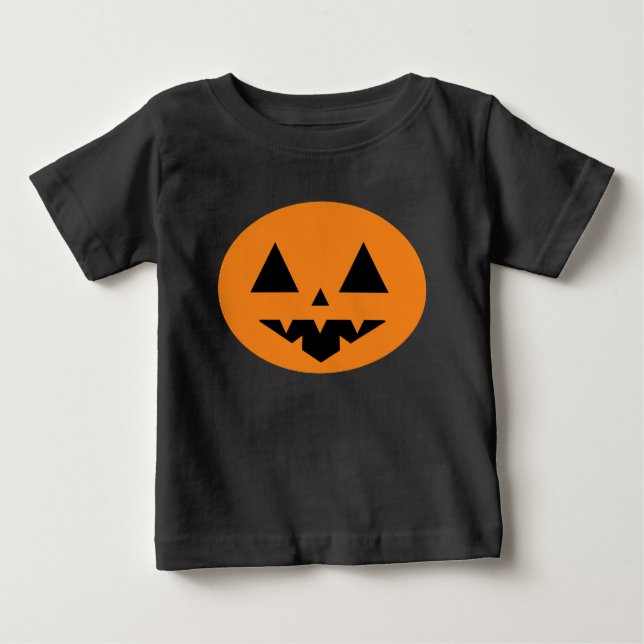 Personalized Halloween Baby T-Shirt (Front)