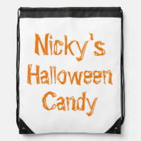 "Personalized Halloween Bag"