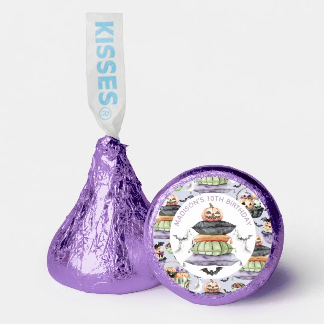 Personalized Halloween Birthday Hershey®'s Kisses® (Front)