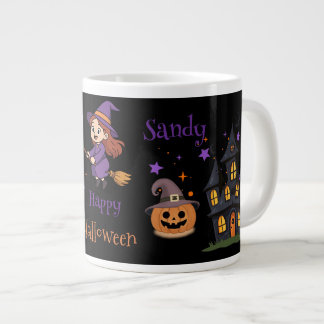 Personalized Halloween coffee mug