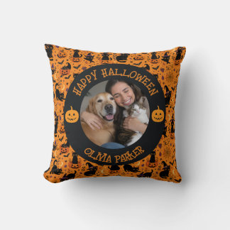 Personalized Halloween Decorative Pillow