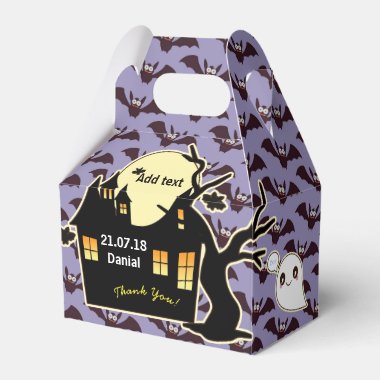 Personalized HALLOWEEN Gable Box Haunted House