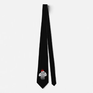 Personalized Halloween Ghost Keep Calm Your Text Tie