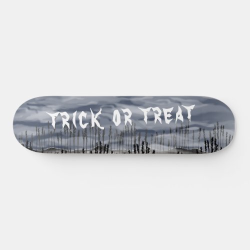 Personalized Halloween Horror Creepy Skateboard