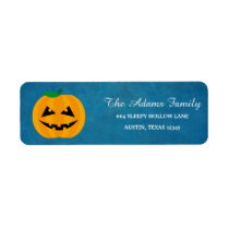 Personalized Halloween Little Pumpkin Label