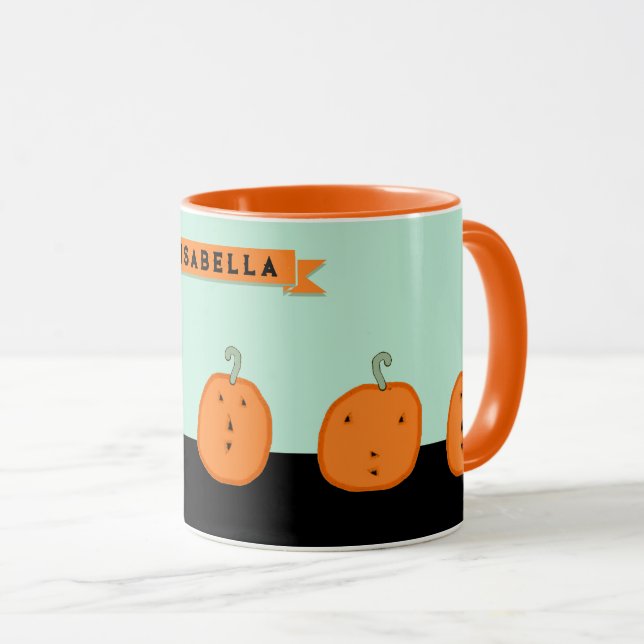 Personalized Halloween Mug (Front Right)