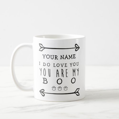 Personalized Halloween Mug _ Boo