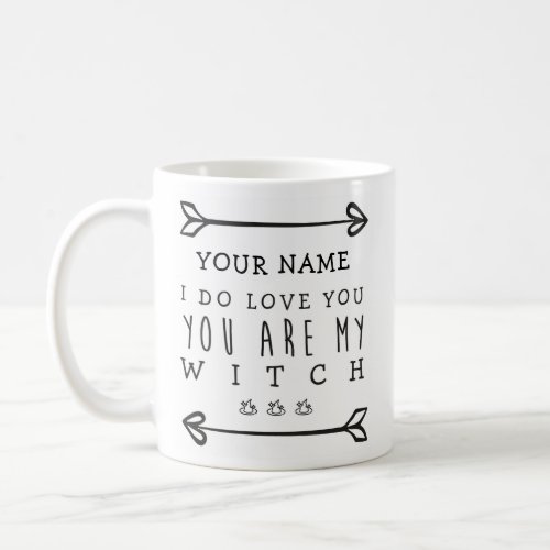 Personalized Halloween Mug _ Witch