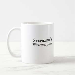 Personalized Halloween Mug Your Name+Witches Brew