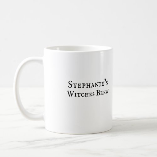 Personalized Halloween Mug Your NameWitches Brew 