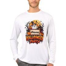 Personalized Halloween Party T-Shirt | Custom Name