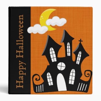 Personalized Halloween Recipe Or Photo Binder by Home_Sweet_Holiday at Zazzle