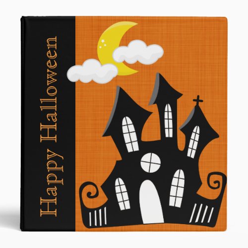 Personalized Halloween Recipe or Photo Binder
