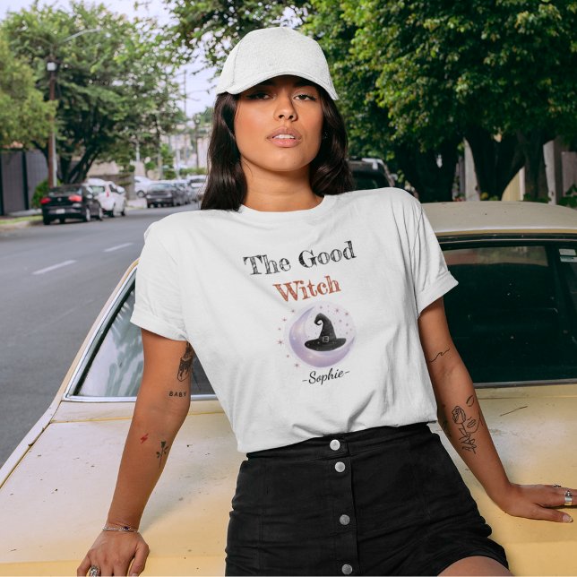 Personalized Halloween T-Shirt – The Good Witch (Creator Uploaded)