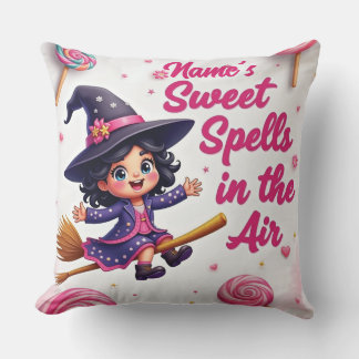 Personalized Halloween Throw Pillow