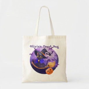 Personalized Halloween Tote Bag