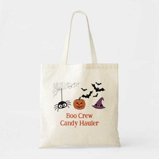 Personalized Halloween Trick-or-Treat Bag (Front)