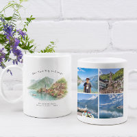 Personalized Hallstatt Austria Travel Photo Mug