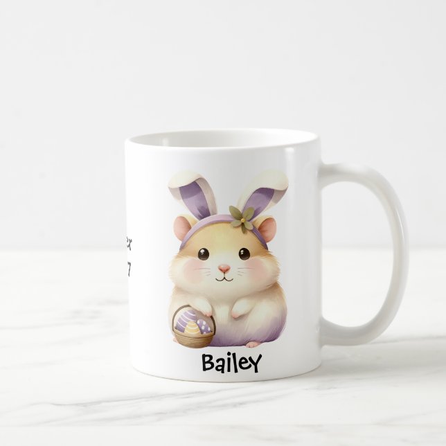 Personalized Hamster Pet Easter/Spring Mug (Right)