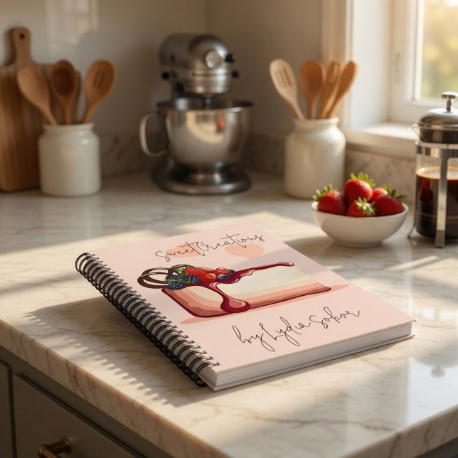 Personalized Hand-Drawn Cake Notebook (Creator Uploaded)
