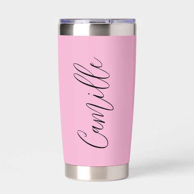 Personalized Hand Scripted Name Tumbler (Front)