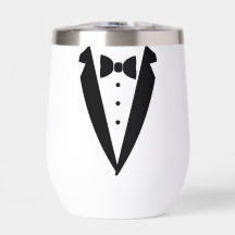 Personalized Hand Scripted Wedding Tuxedo
