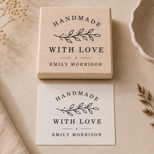 Personalized Handmade Business Rubber Stamp