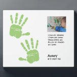 Personalized handprint poem for mom with photo plaque<br><div class="desc">If you need assistance transferring your child's handprint photo onto this design, please email me at info@lddesignloft.com and I'll be happy to help A wonderful gift if you have a handprint of your child to use. Frame this or look for the other items we've created for this design. It will...</div>