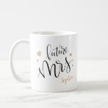 Personalized handwriting future mrs mugs<br><div class="desc">Cute Personalized future Mrs mugs,  great engagement gifts for new bride</div>