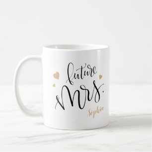 Personalized handwriting future mrs mugs