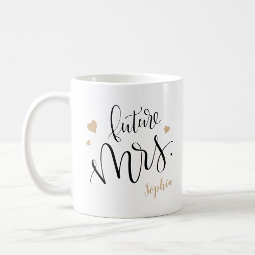 Personalized handwriting future mrs mugs