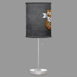 Personalized Handyman Fix-It Custom Name Table Lamp