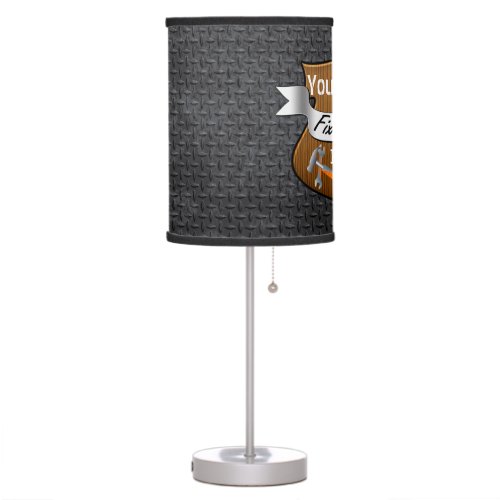 Personalized Handyman Fix_It Custom Name Table Lamp