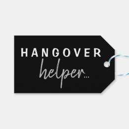 Personalized Hangover Helper Bachelorette Gift Tag
