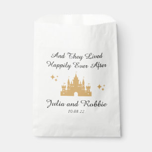 Personalized Happily Ever After Wedding Favor Bag