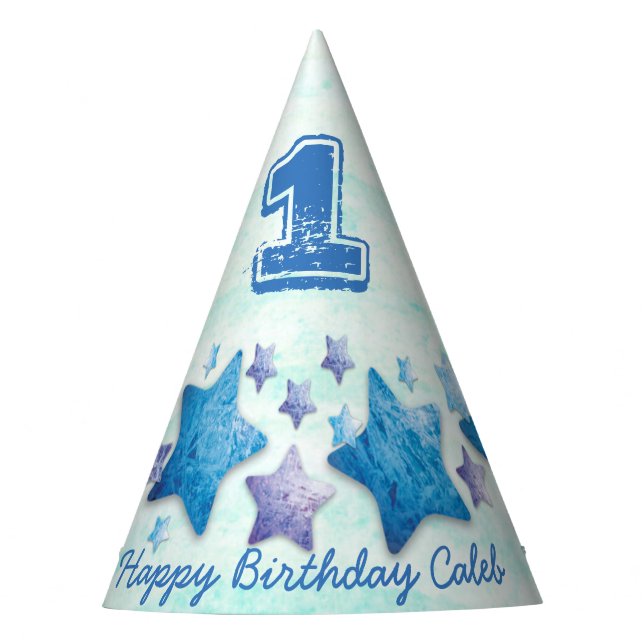 Personalized Happy Birthday (Add Name) Party Hat (Front)