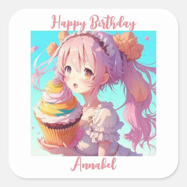 Cute Cupcake Anime Style Vector Stock Vector (Royalty Free) 1414430573 |  Shutterstock