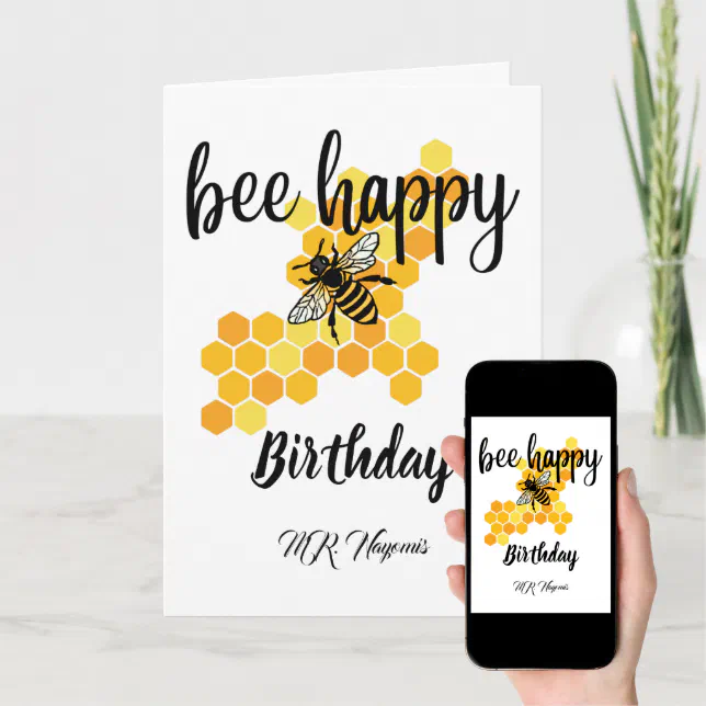 personalized happy birthday card | Zazzle