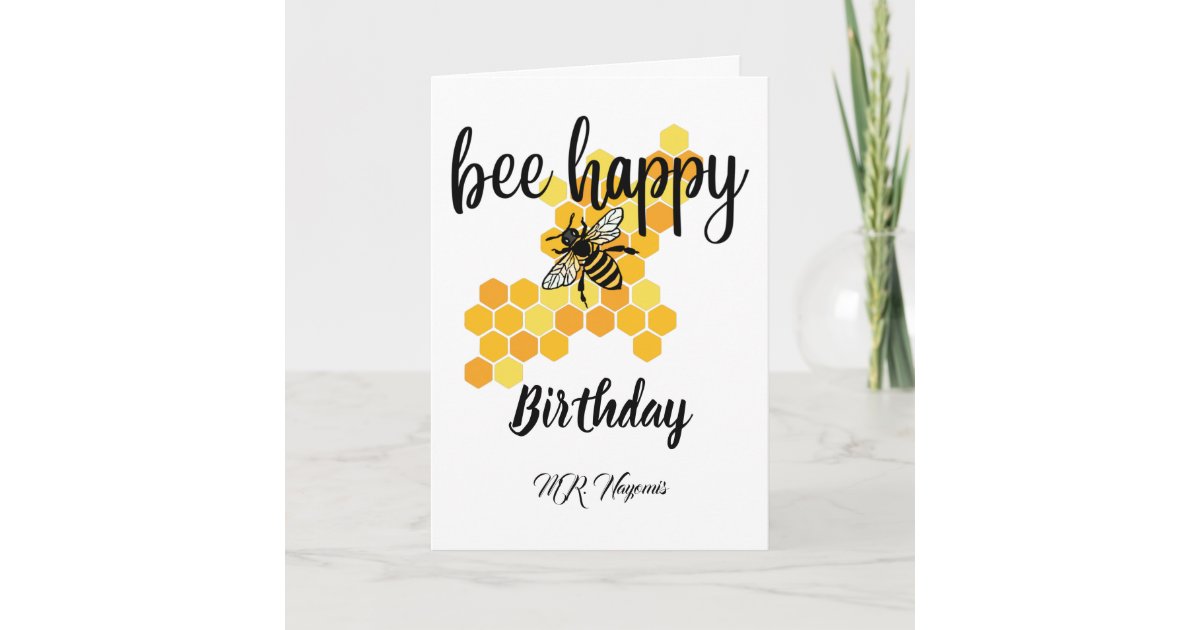 personalized happy birthday card | Zazzle