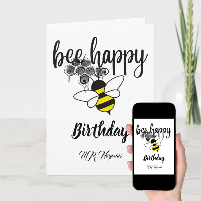 personalized happy birthday card | Zazzle