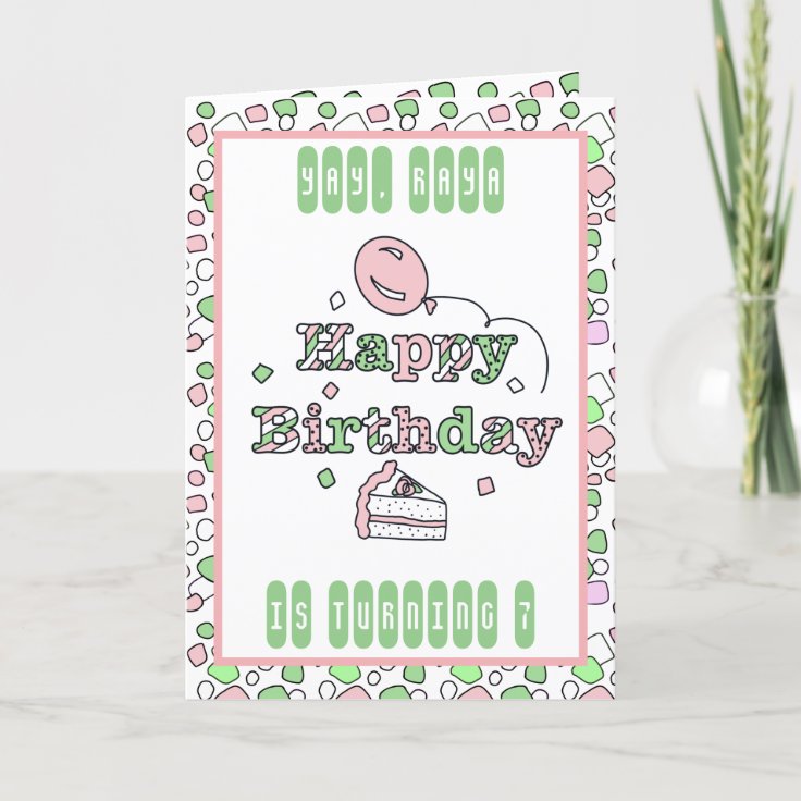 Personalized Happy Birthday Card | Zazzle