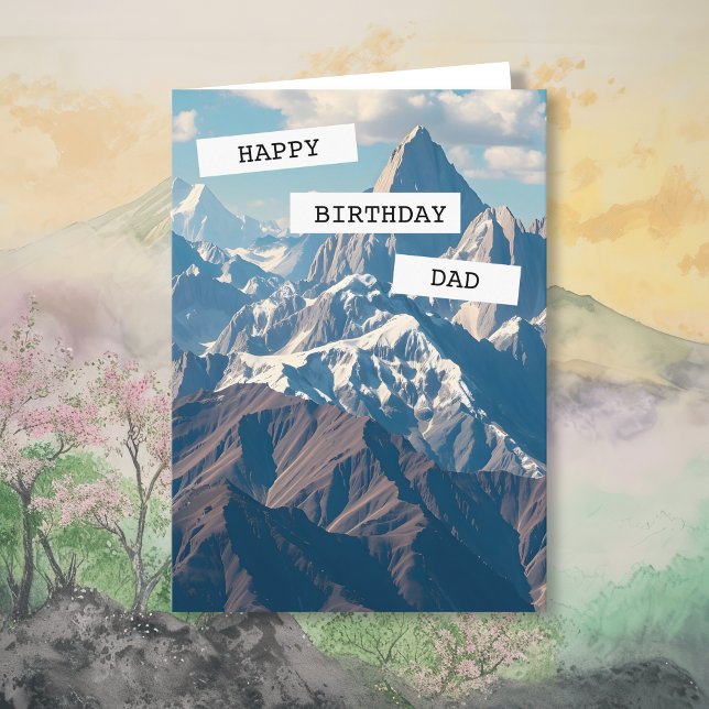 Personalized Happy Birthday Dad  Card (Creator Uploaded)