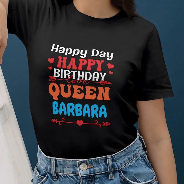 Personalized happy birthday Fun Simple T-Shirt (personalized t-shirt, personalized birthday t-shirt, birthday t-shirt, happy birthday t-shirt)