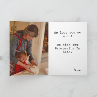 Personalized Happy Birthday Mom Card